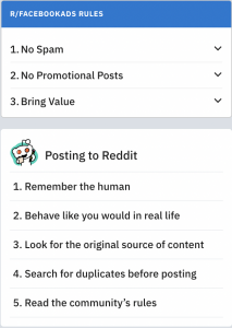 Reddit Guidelines